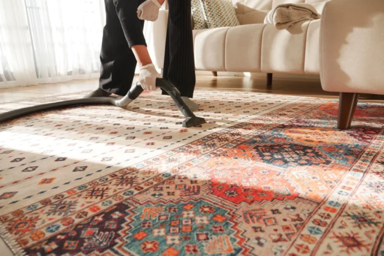 Silk carpet cleaning in London