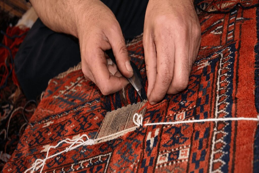 Reweaving & Pile Restoration