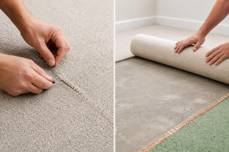 Carpet Repair vs Carpet Replacement