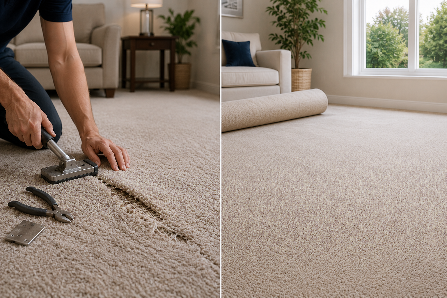 Carpet Repair vs Replacement London