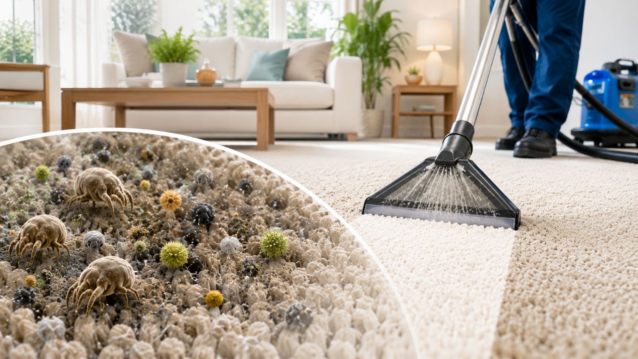 Does Professional Carpet Cleaning Remove Dust Mites?