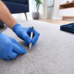 How to Fix a Burnt Carpet Without Spare Carpet