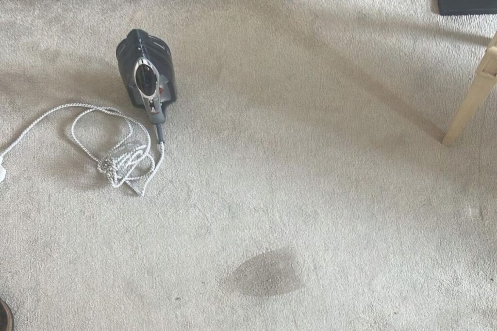 A Burn Mark Right in the Middle of the Living Room