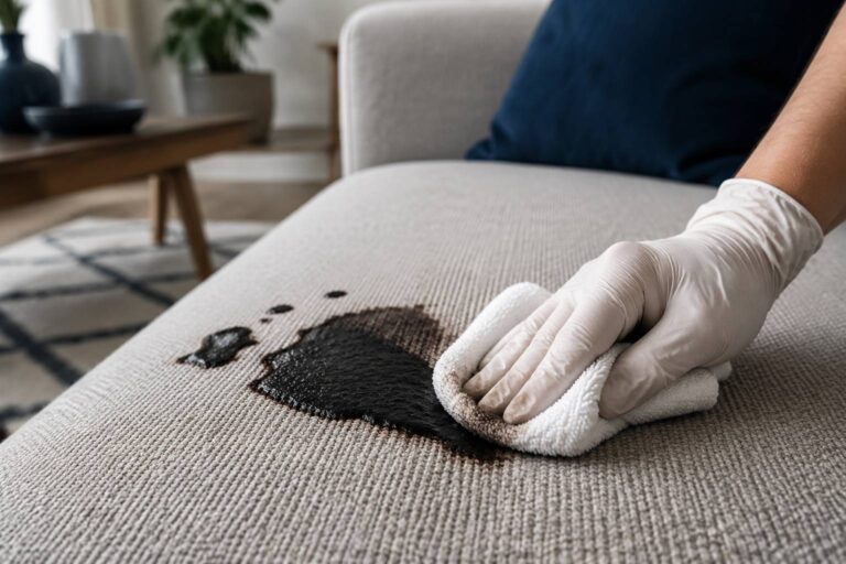 How to Remove Hair Dye from a Fabric Sofa