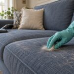 how to remove pet hair from couch